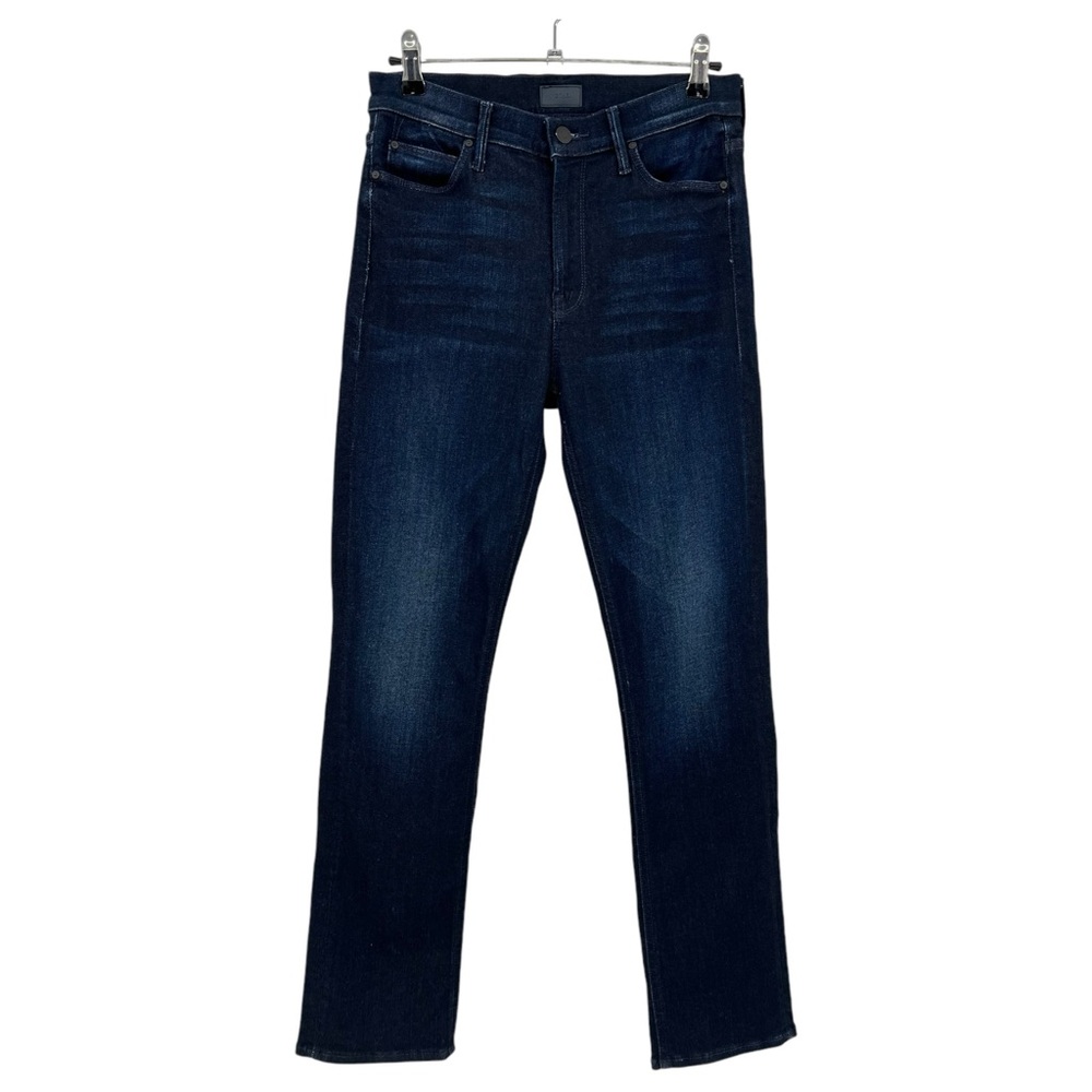 MOTHER The Mid Rise Dazzler Ankle Jeans In Now or Never Dark Wash Size 28 - Picture 6 of 16